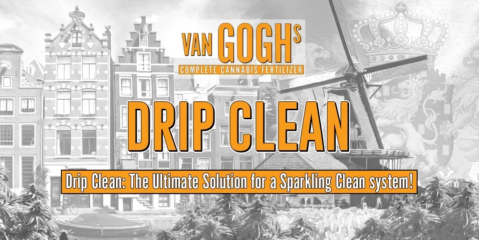 Drip Clean เป็นสารที่ช่วยในการทำความสะอาดระบบน้ำหยดในการปลูกกัญชาอย่างมีประสิทธิภาพสูงสุด